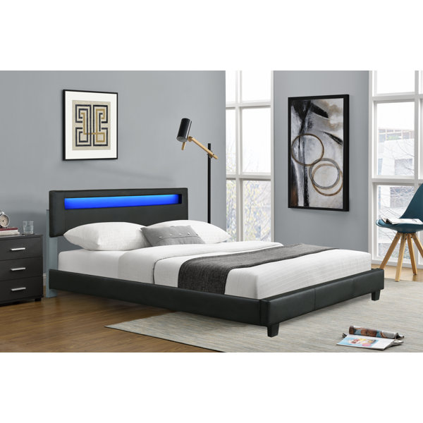Orren Ellis Aughe Upholstered Platform Bed & Reviews Wayfair